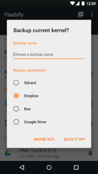 Download Flashify (for root users) Tools for Android screenshot 4