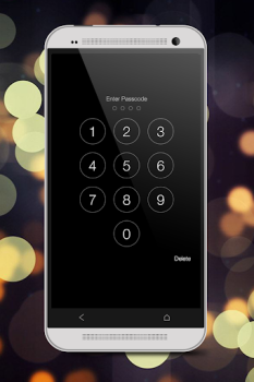 Download Glowing Clock Live Locker Personalization for Android screenshot 2