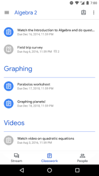 Download Google Classroom Education for Android screenshot 2