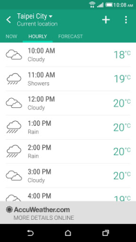 Download HTC Weather Weather for Android screenshot 2