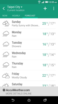Download HTC Weather Weather for Android screenshot 3