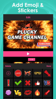 Download Intro Maker -video intro outro Video Players & Editors for Android screenshot 3