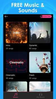 Download Intro Maker -video intro outro Video Players & Editors for Android screenshot 4