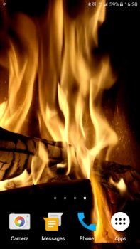 Download Fireplace Live Wallpaper Personalization for Android screenshot 6