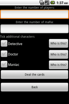 Download Mafia (party game) Entertainment for Android screenshot 2