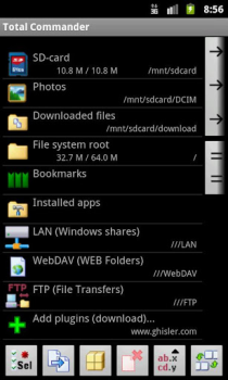 Download LAN plugin for Total Commander Tools for Android screenshot 2
