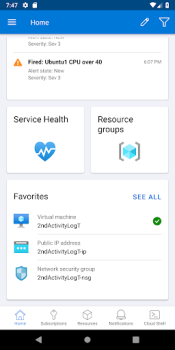 Download Microsoft Azure Business for Android screenshot 2