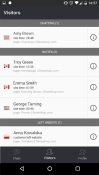 Download LiveChat Business for Android screenshot 2
