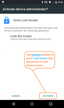 Download Lock Screen Tools for Android screenshot 2