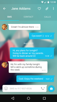 Download Messages + SMS Contact for Android screenshot 2