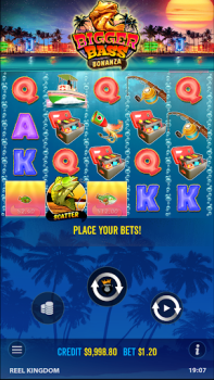 Download Bigger Bass Bonanza Slot Game Casino for Android screenshot 2