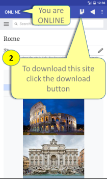 Download Offline Browser Contact for Android screenshot 2