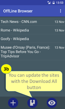 Download Offline Browser Contact for Android screenshot 4