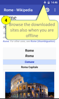 Download Offline Browser Contact for Android screenshot 5