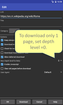 Download Offline Browser Contact for Android screenshot 6