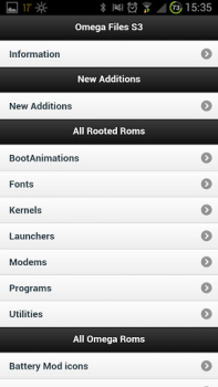 Download Omega Files Tools for Android screenshot 2