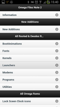 Download Omega Files Tools for Android screenshot 3