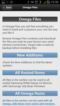 Download Omega Files Tools for Android screenshot 4