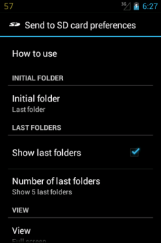 Download Send to SD card Tools for Android screenshot 3