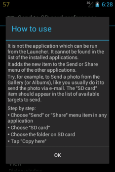 Download Send to SD card Tools for Android screenshot 4
