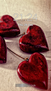 Download Heart Lock Screen Personalization for Android screenshot 3