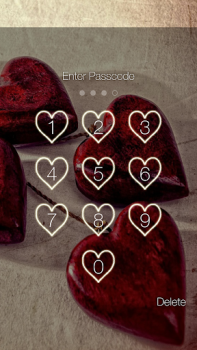 Download Heart Lock Screen Personalization for Android screenshot 4