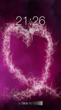 Download Heart Lock Screen Personalization for Android screenshot 5