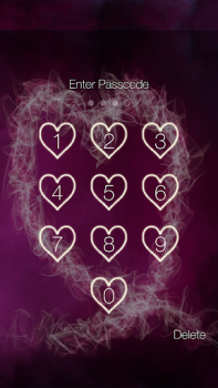 Download Heart Lock Screen Personalization for Android screenshot 6