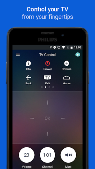 Download Philips TV Remote Entertainment for Android screenshot 2
