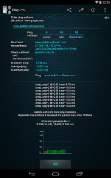 Download Ping Pro Tools for Android screenshot 7