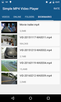 Download Simple MP4 Video Player Video Players & Editors for Android screenshot 2