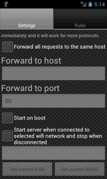 Download Proxy Server Tools for Android screenshot 4