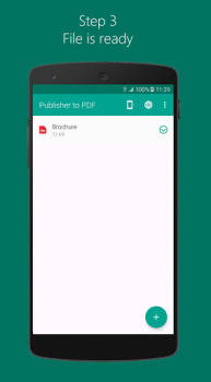 Download Publisher to PDF Work for Android screenshot 4