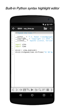 Download QPython 3L - Python for Androi Education for Android screenshot 2