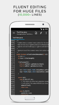 Download QuickEdit Text Editor Work for Android screenshot 2