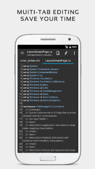 Download QuickEdit Text Editor Work for Android screenshot 4