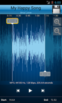Download MP3 Cutter and Ringtone Maker Music and audio for Android screenshot 3