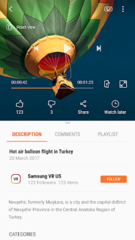 Download Samsung VR видео Video Players & Editors for Android screenshot 6