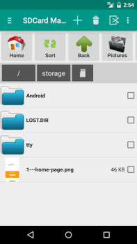 Download SD Card Manager (File Manager) Work for Android screenshot 2