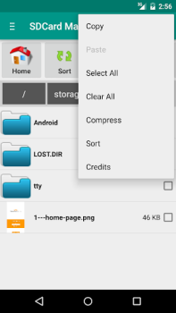 Download SD Card Manager (File Manager) Work for Android screenshot 3