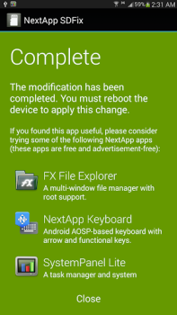 Download SDFix: KitKat Writable MicroSD Tools for Android screenshot 4