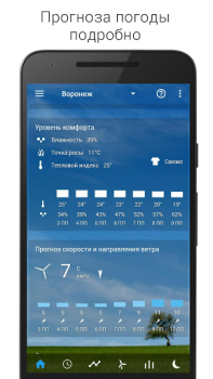 Download Sense Flip Clock & Weather Weather for Android screenshot 4