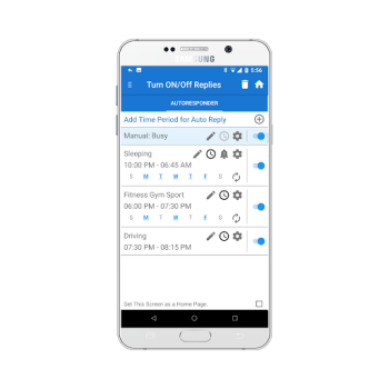Download SMS Auto Reply /Autoresponder Contact for Android screenshot 2
