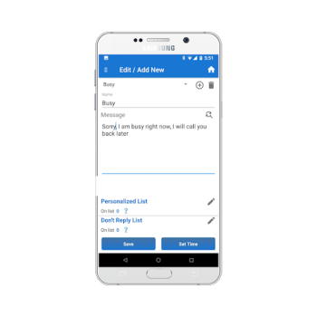 Download SMS Auto Reply /Autoresponder Contact for Android screenshot 3
