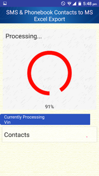 Download Save Phonebook & SMS to Excel Tools for Android screenshot 2