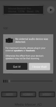 Download Volume Booster Pro Music and audio for Android screenshot 7