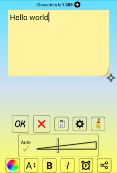 Download Sticker widget Tools for Android screenshot 2