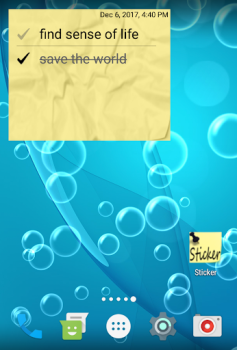 Download Sticker widget Tools for Android screenshot 4