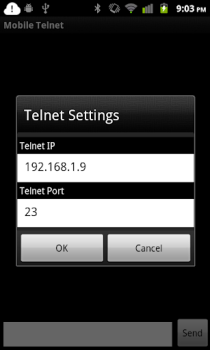 Download Mobile Telnet Contact for Android screenshot 3