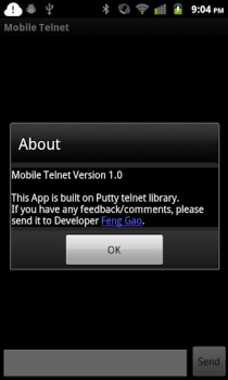 Download Mobile Telnet Contact for Android screenshot 4